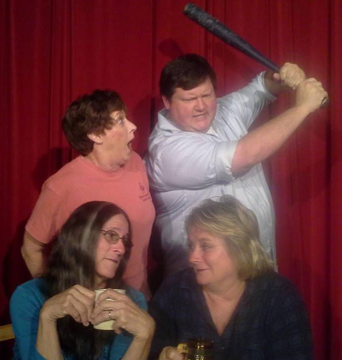 Cast members performing in a show at Smith Creek Playhouse, Pendleton County