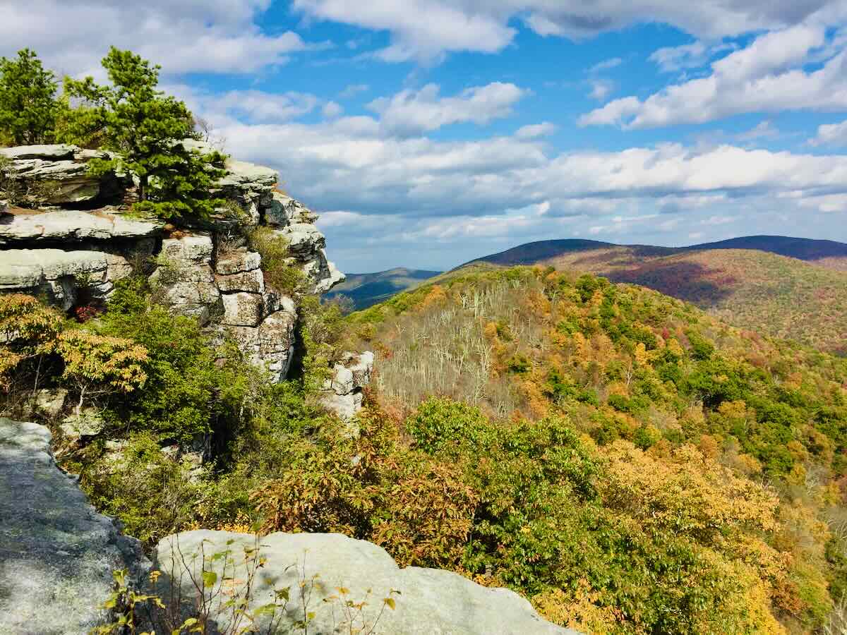 Big Schloss, a ridgeline peak on the West Virginia-Virginia border
